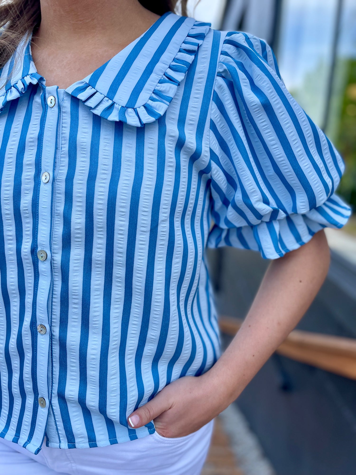 Neverland Ruffled Top