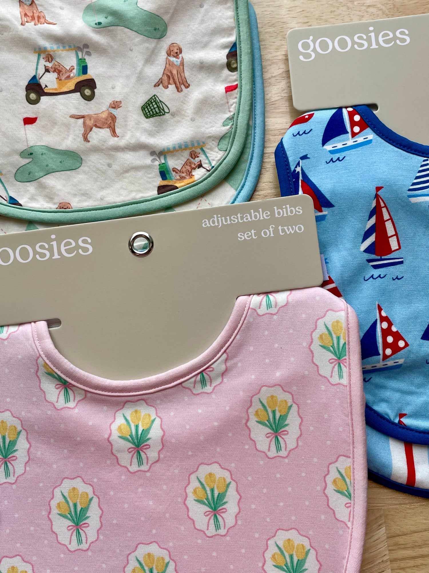 Barks + Birdies Bib Set