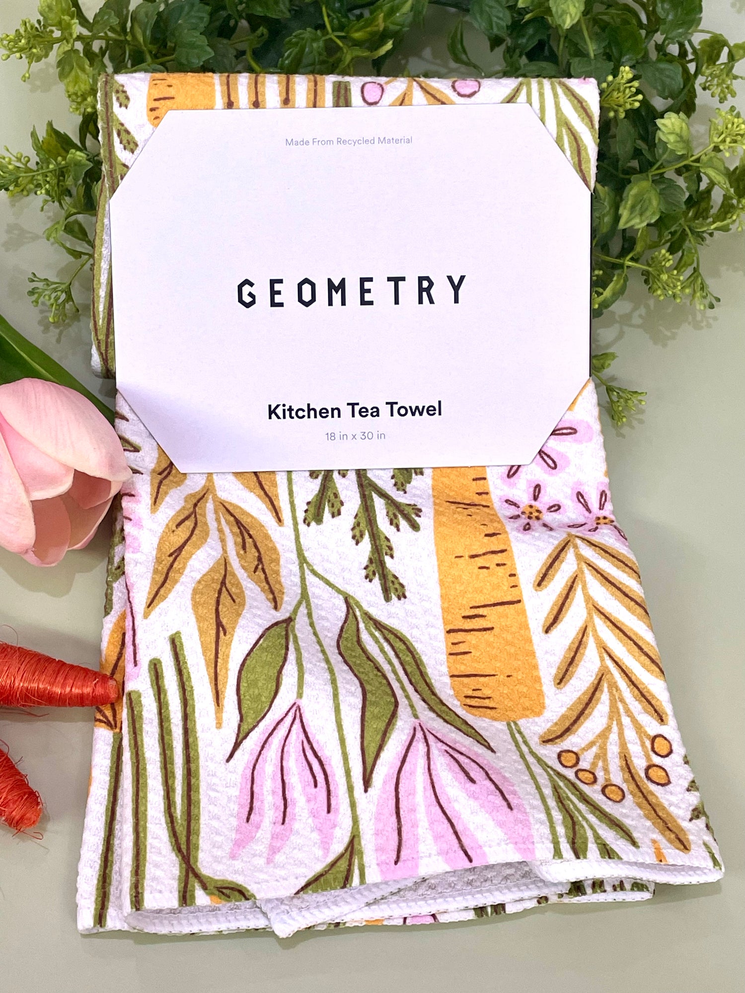 Gwendolyn Geometry Tea Towel