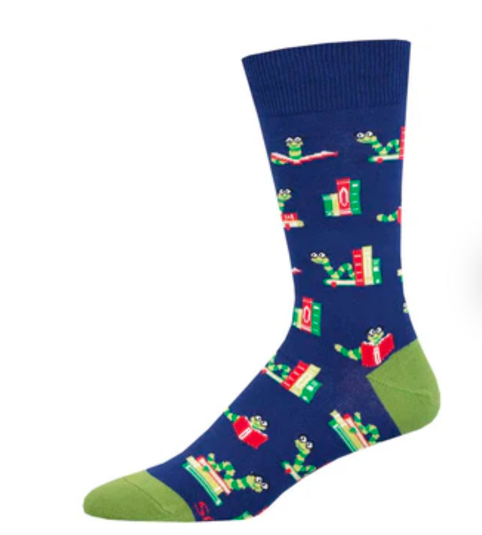 Sock Smith Bookworm Green