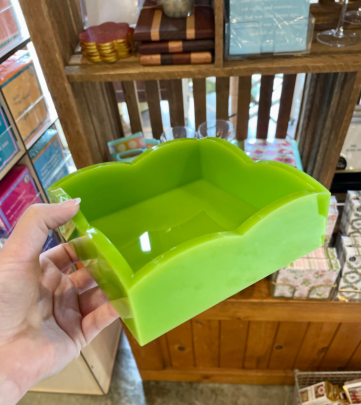 Scallop Napkin Caddy