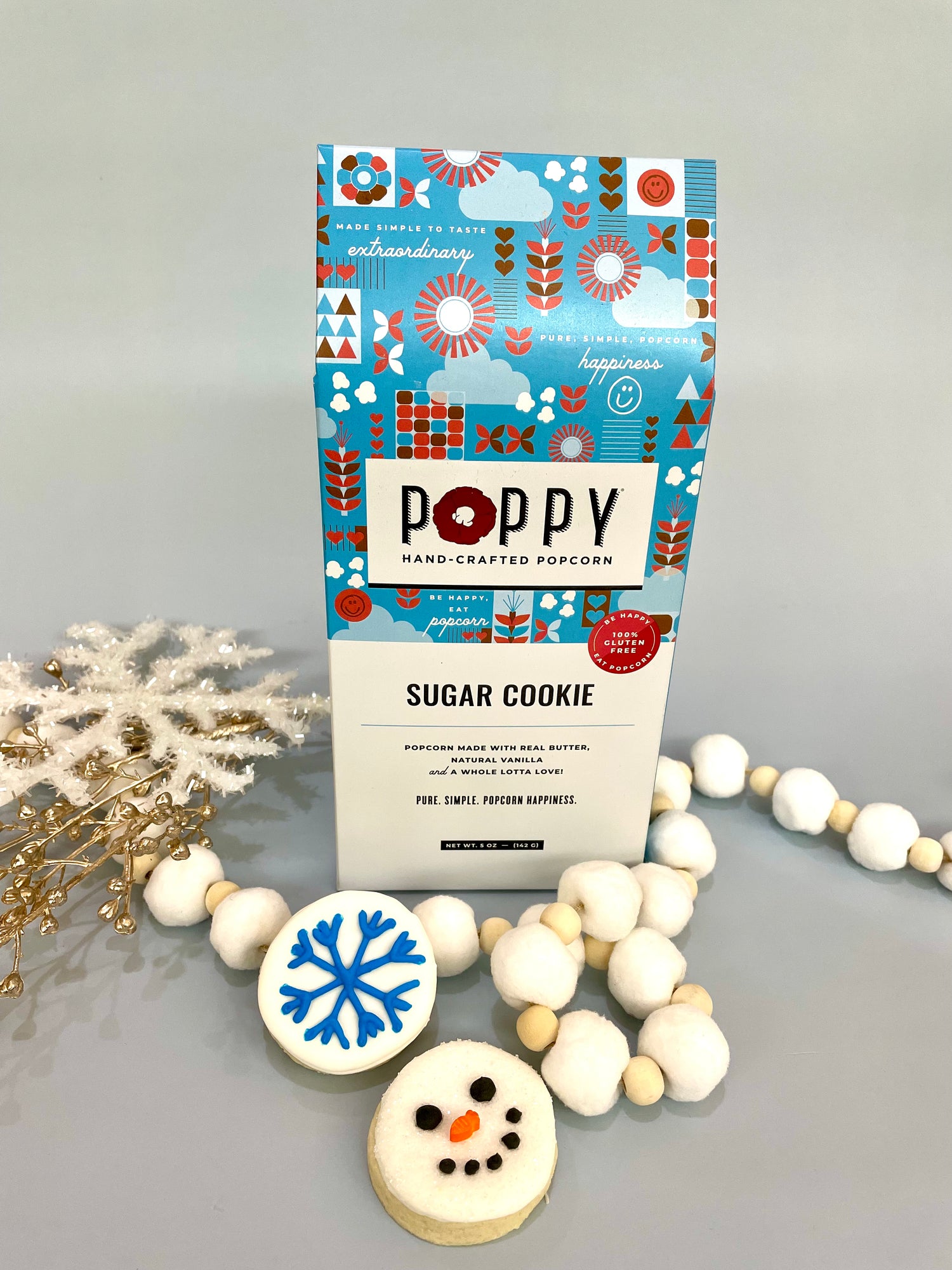 Sugar Cookie Folding Carton Poppy