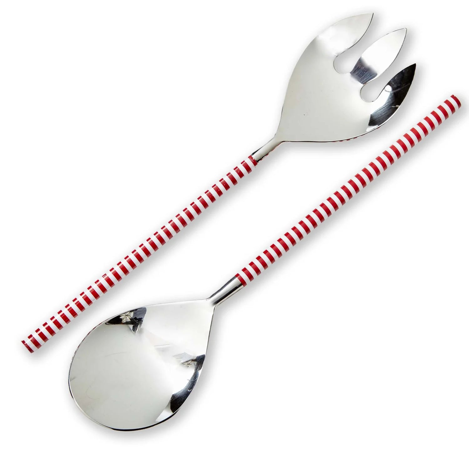 Candy Stripe Serving Utensils - Set of 2