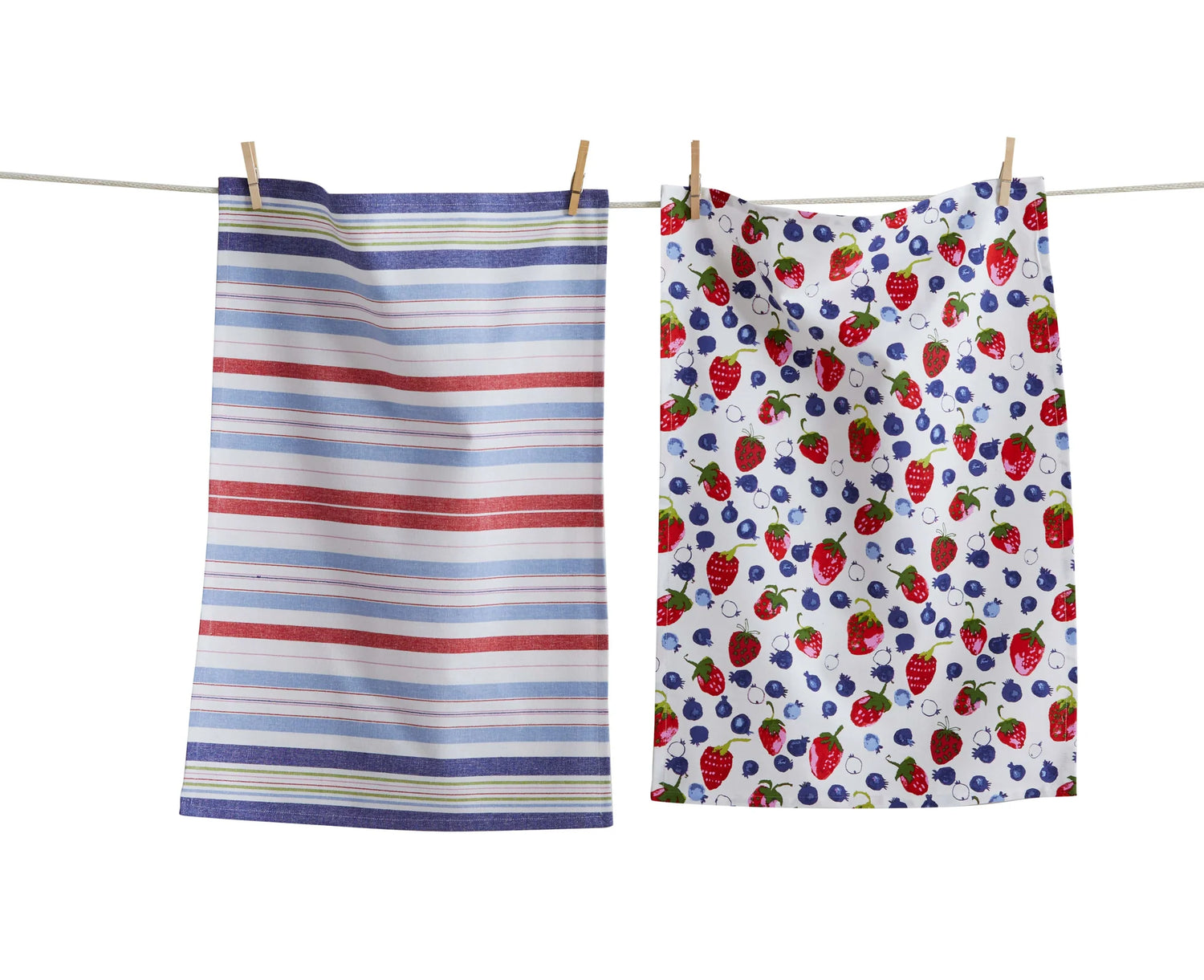 Tossed Berries Dish Towel Set