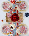Hamptons Striped Paper Table Runner