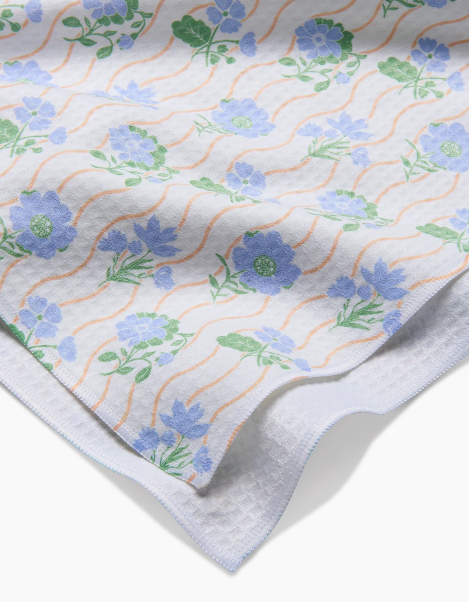 Spring Wave Luxe Hand Towel Geometry