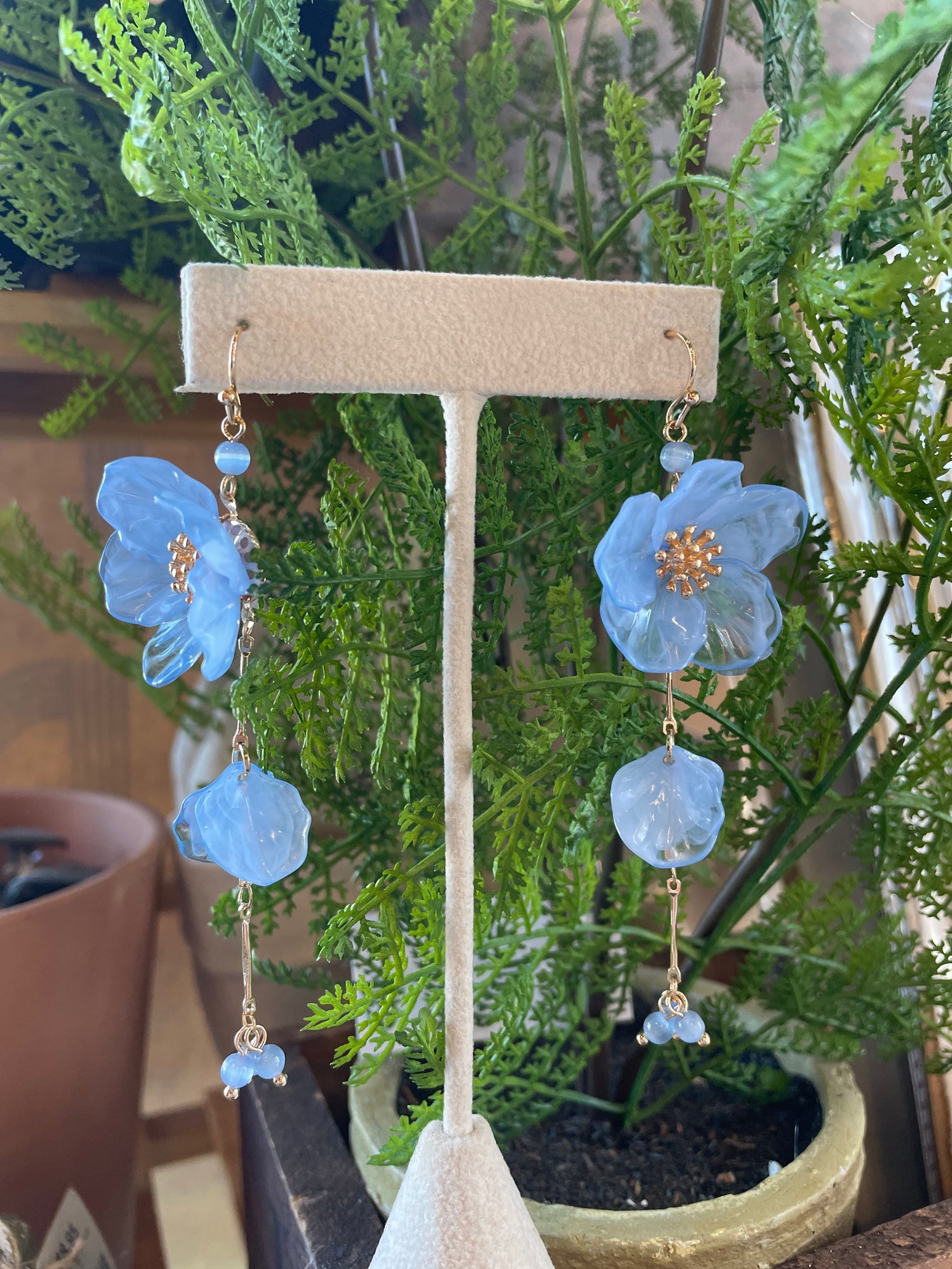 Flower Dangle Earrings