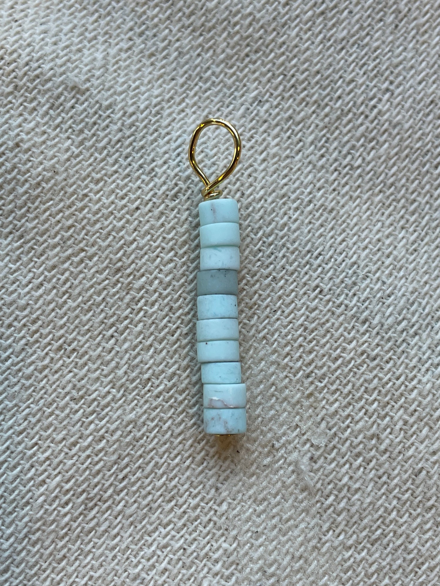 Turquoise Bead Charm
