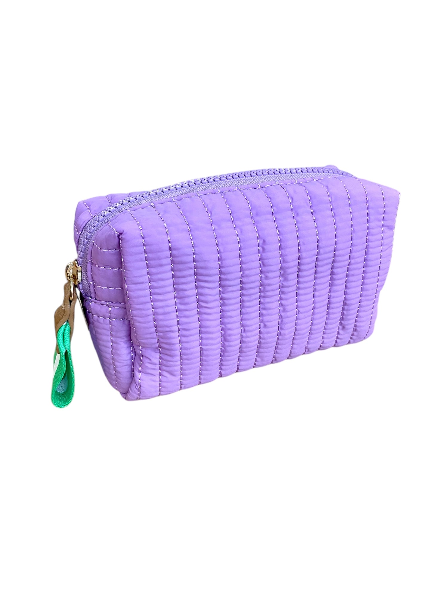 Ezra Lilac Cosmetic Pouch Small