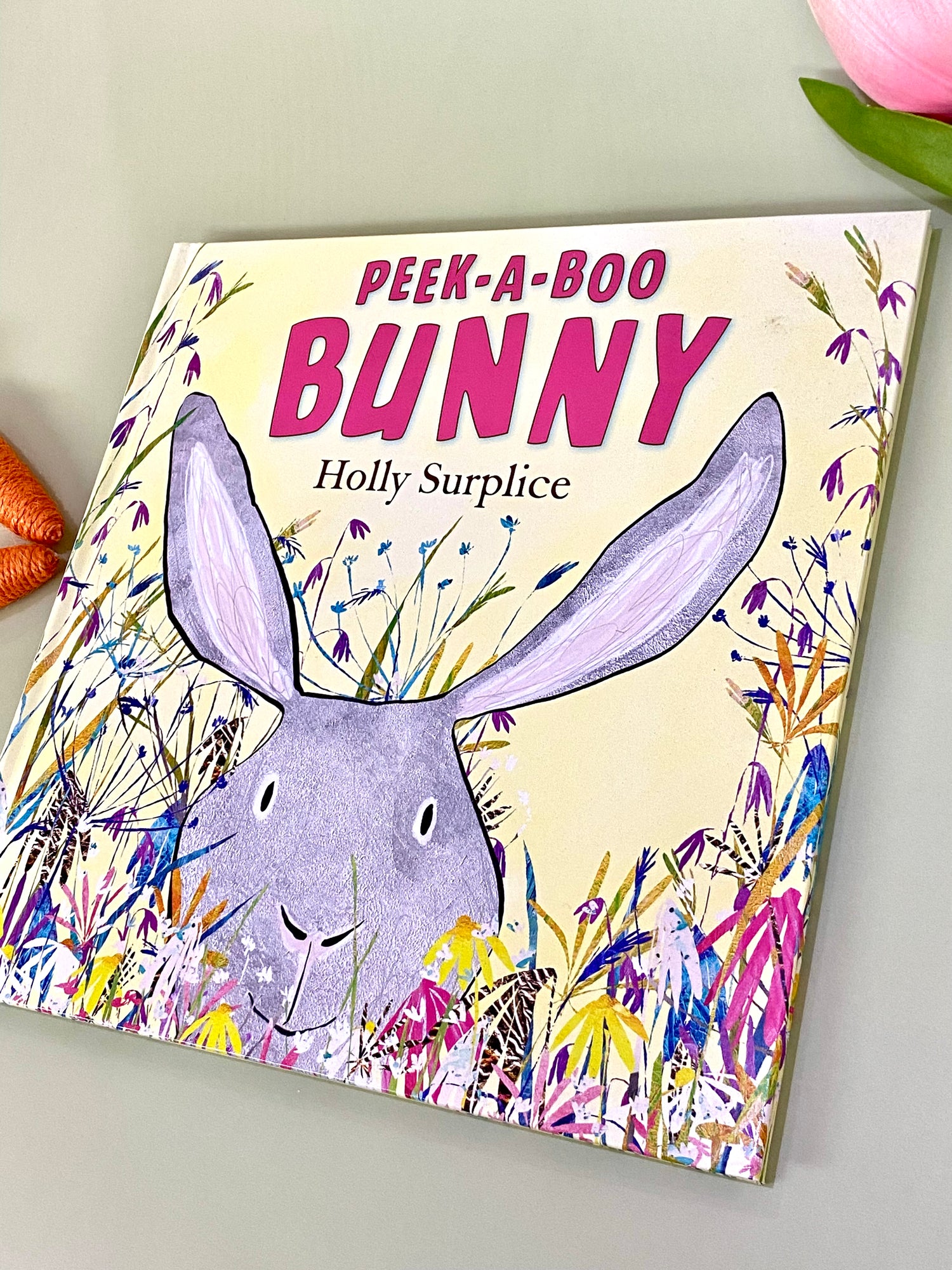 Peek A Boo Bunny Book