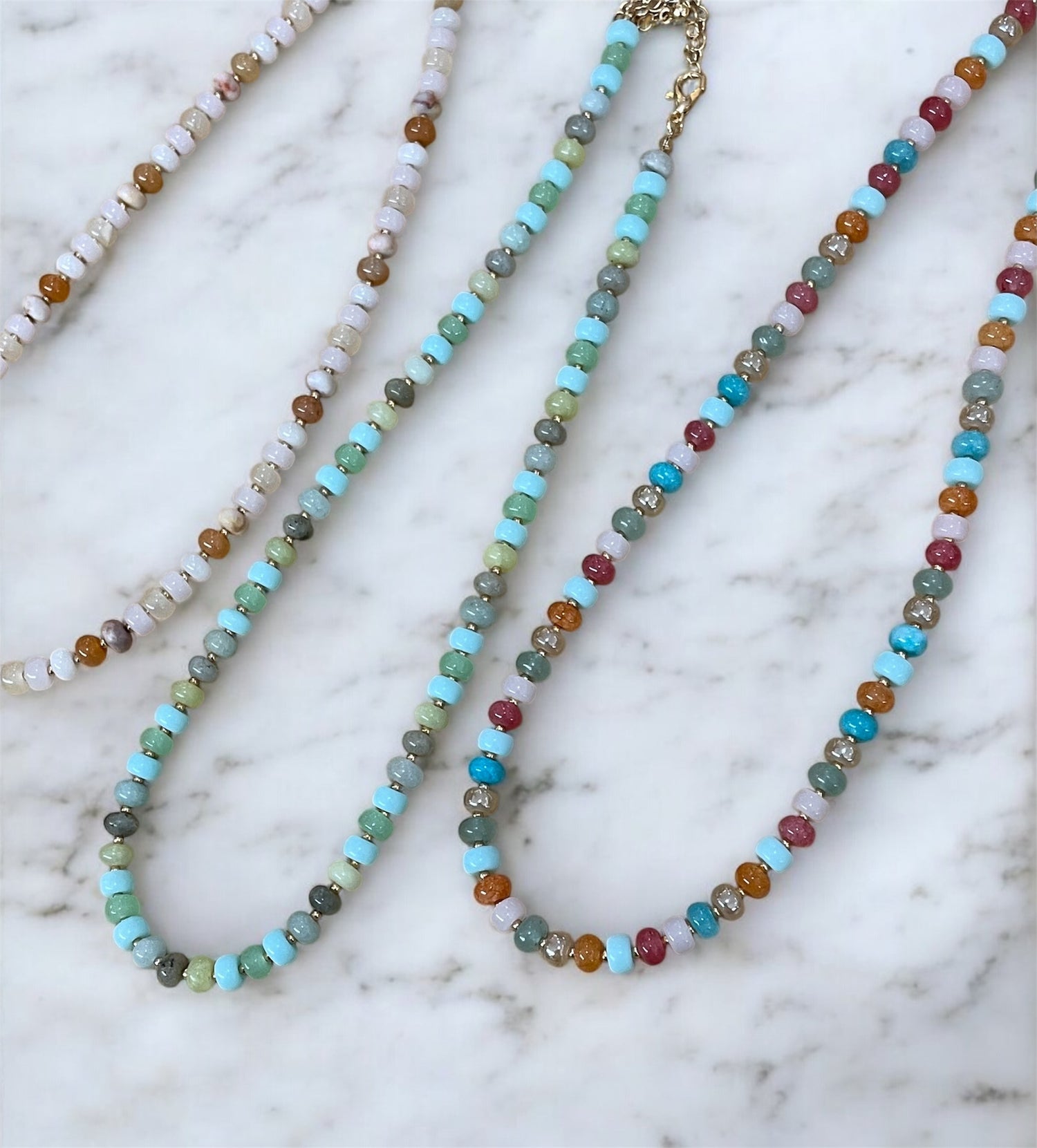 Splash of Gold Candy necklace