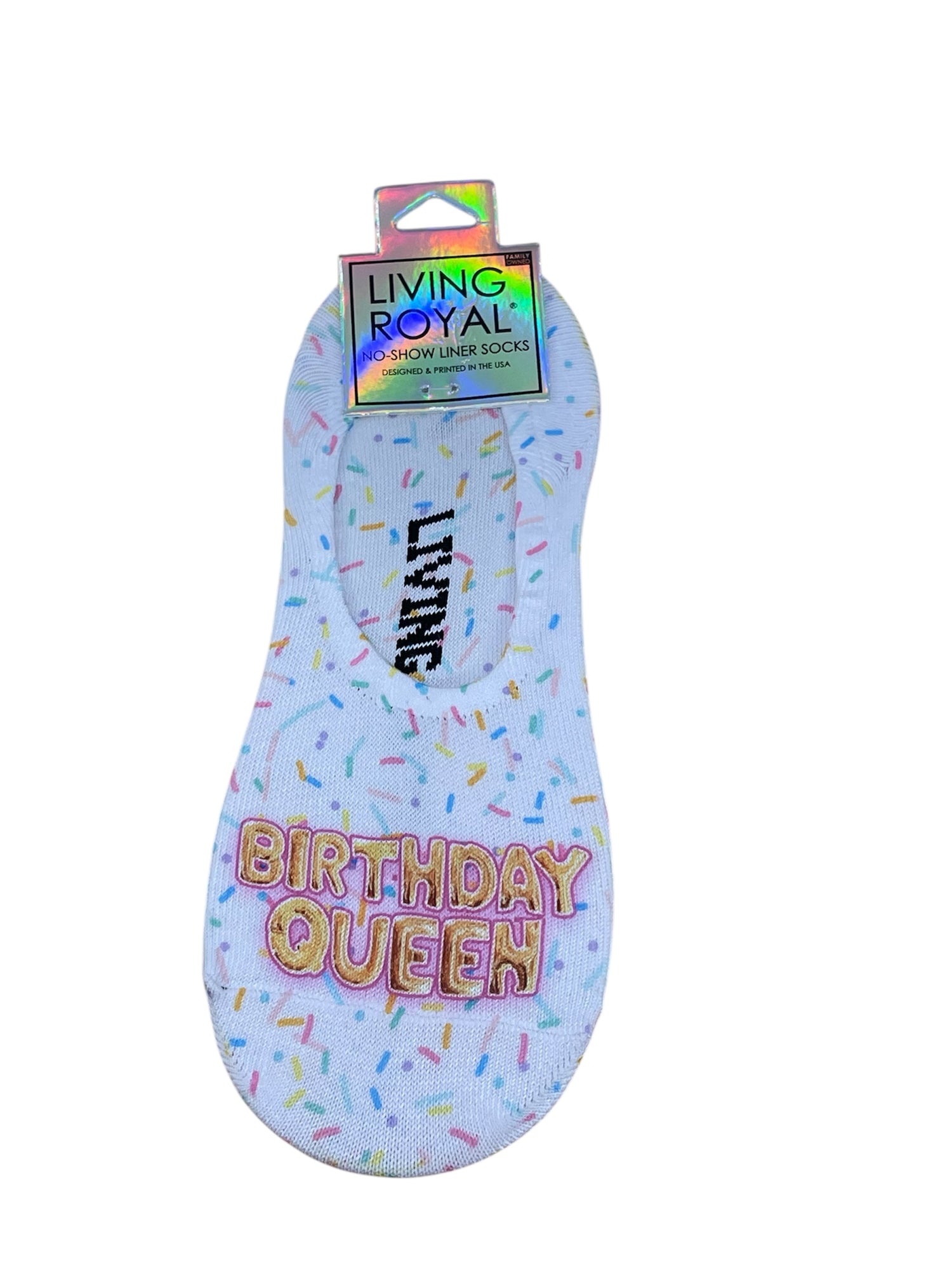 Sock Liner Birthday Queen