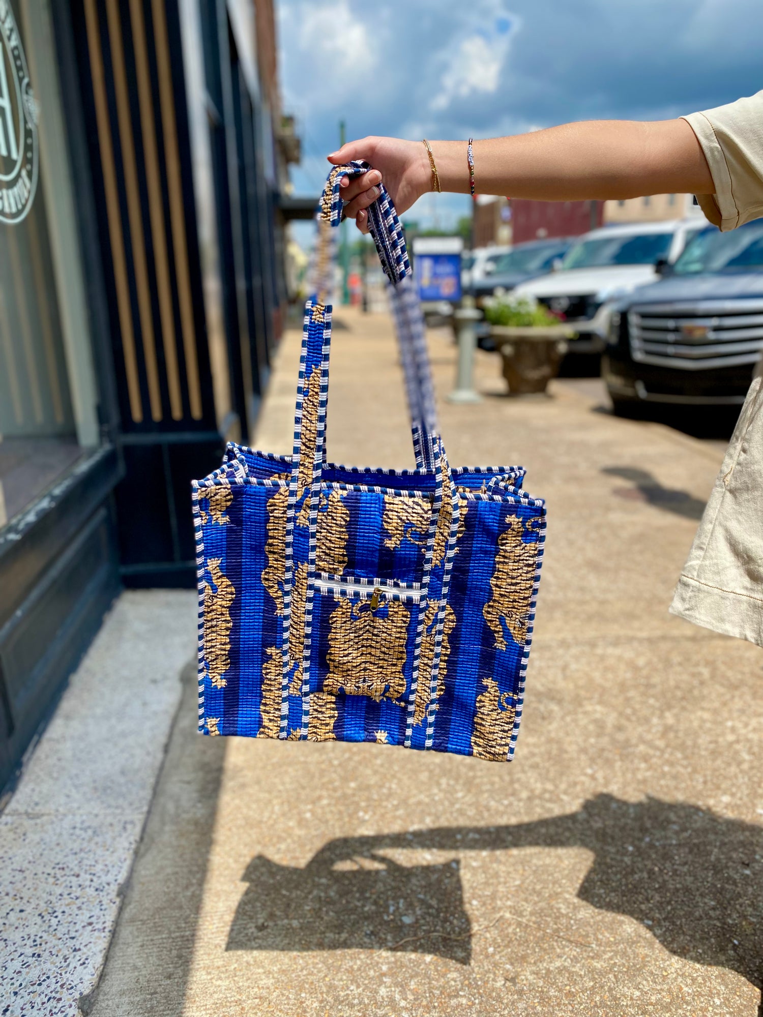 Quilted Duffle Bag