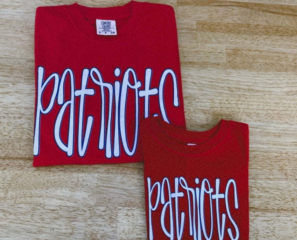 Patriots Summer Bubble T shirt