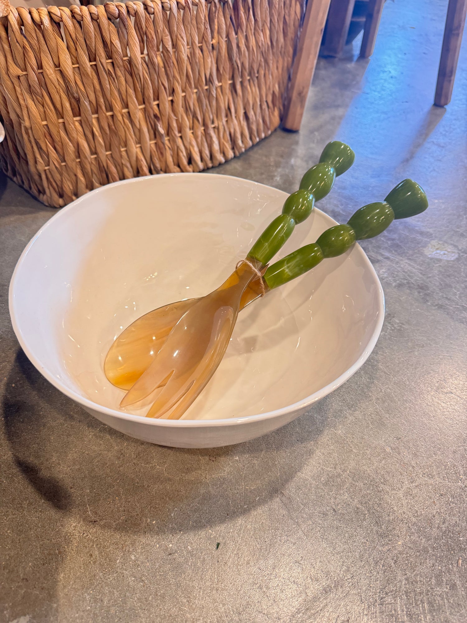 Relish Stacking Bowl Large Cream