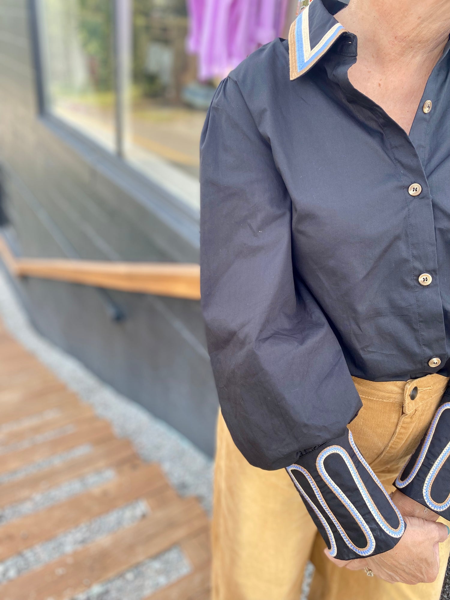 Doing It Right Swirl Top