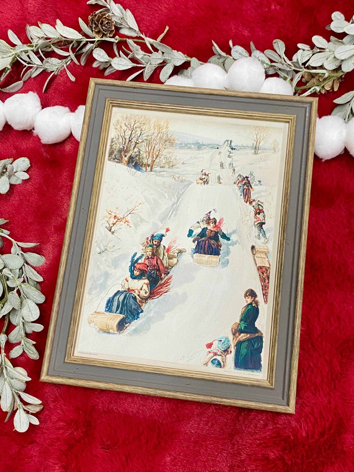 Tobaginning in the Countryside Print