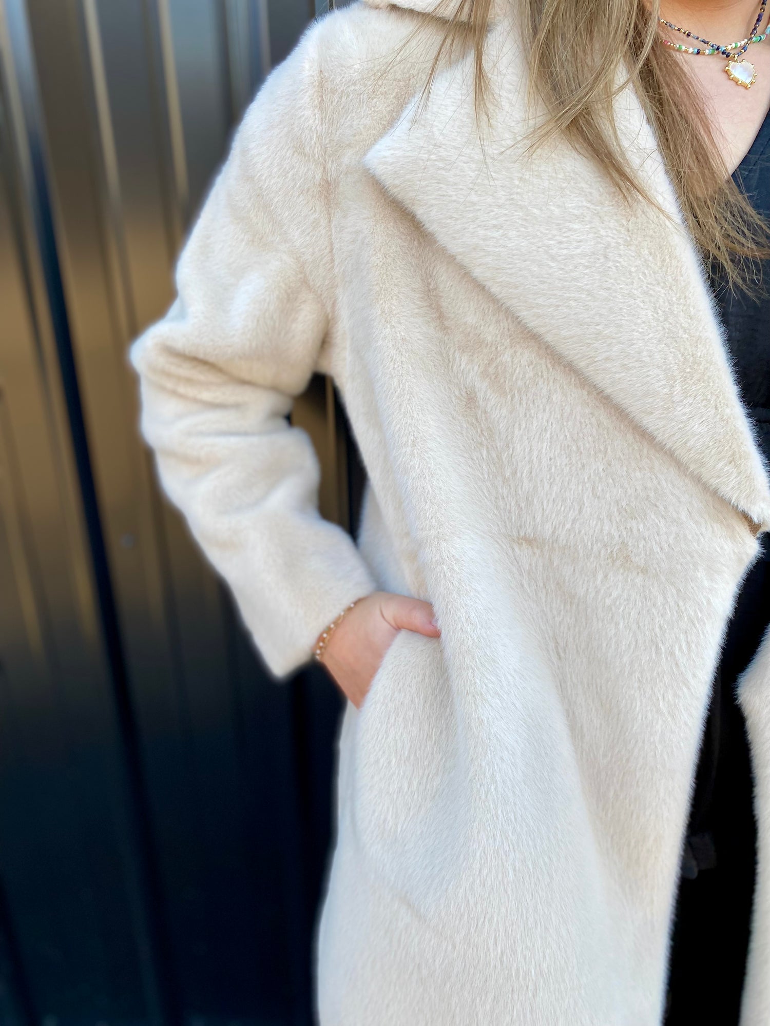 Fur + Suede Coat