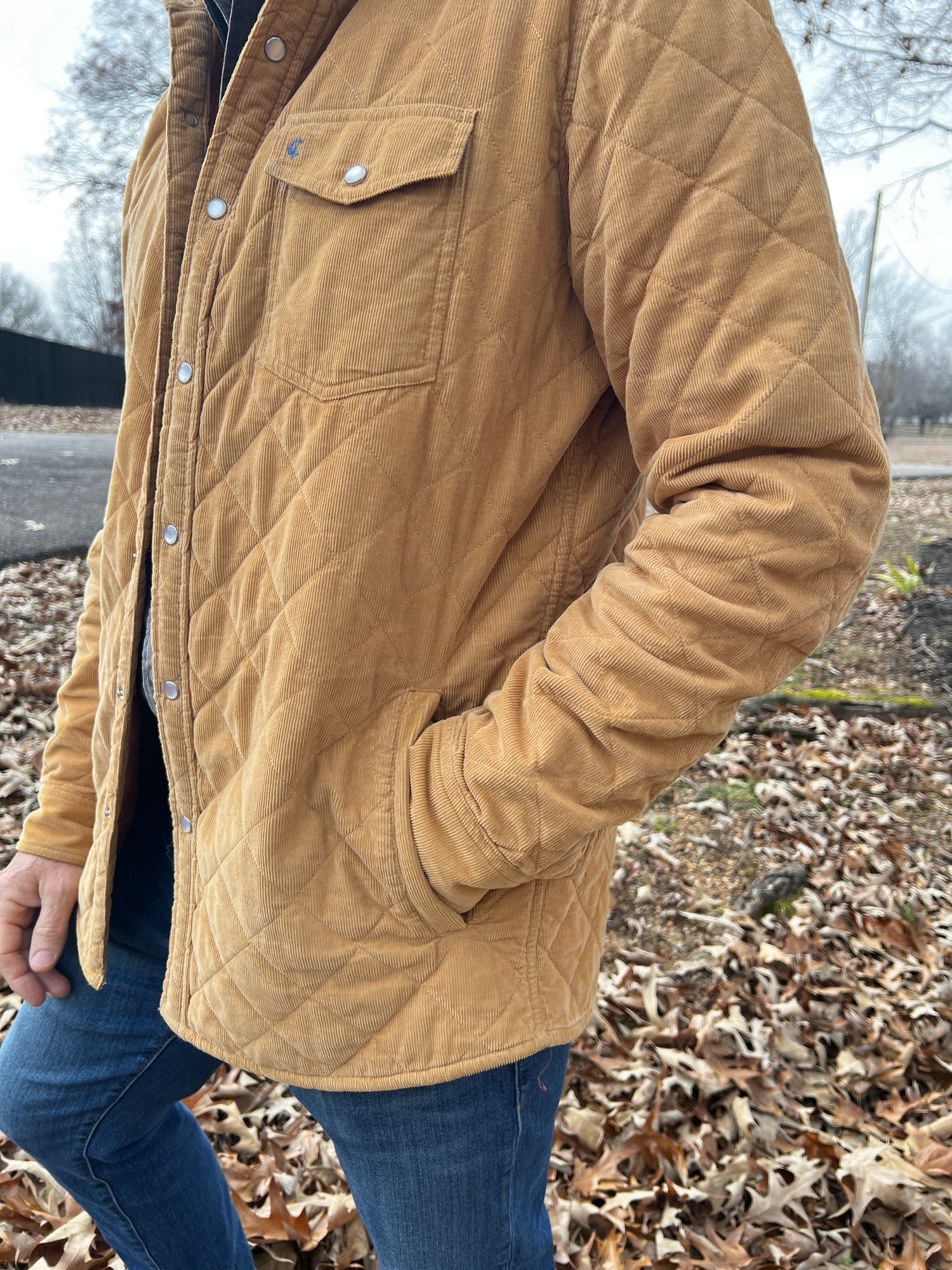 Corduroy Quilted Shacket