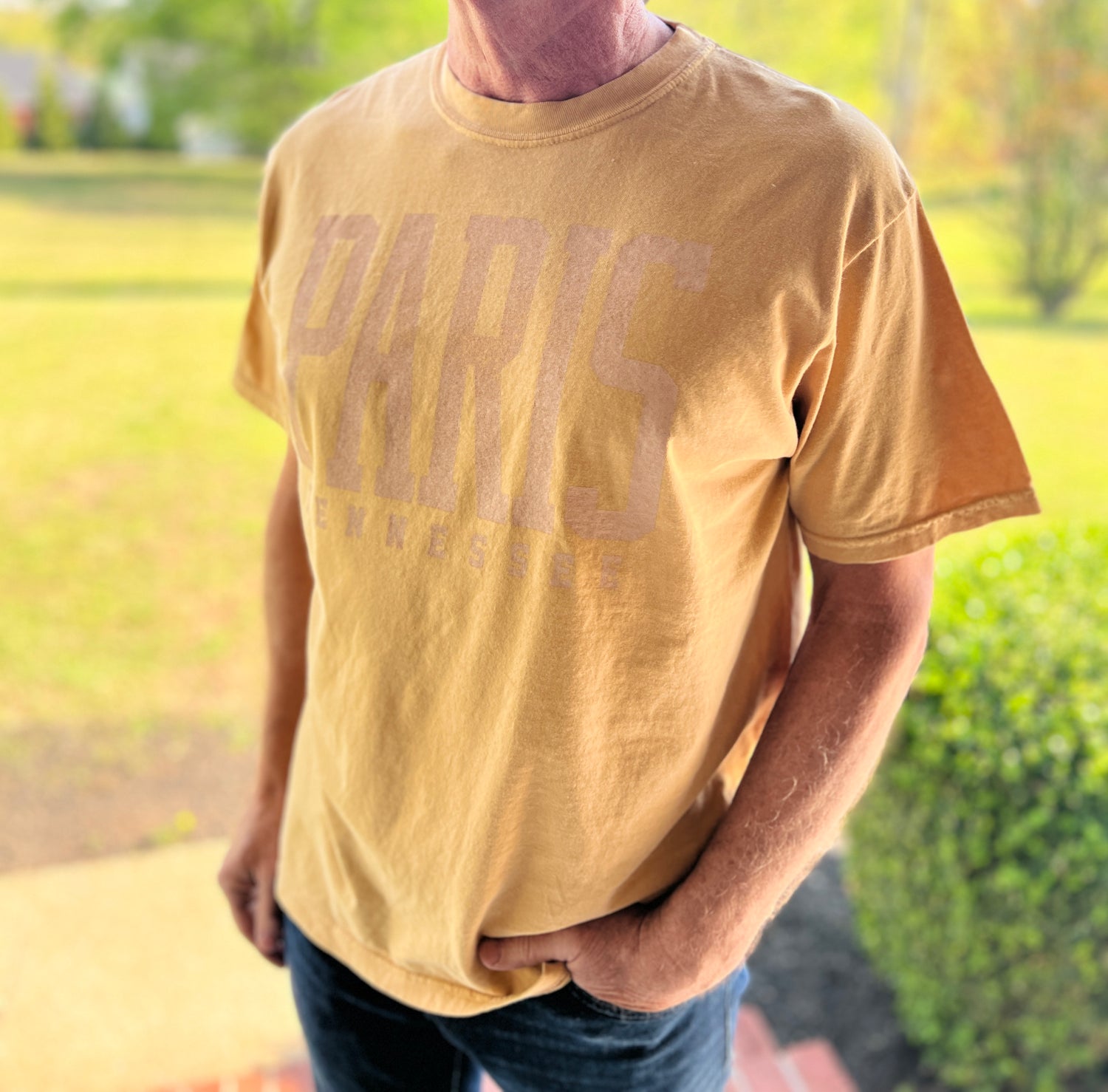 Paris, Tennessee Block Tee