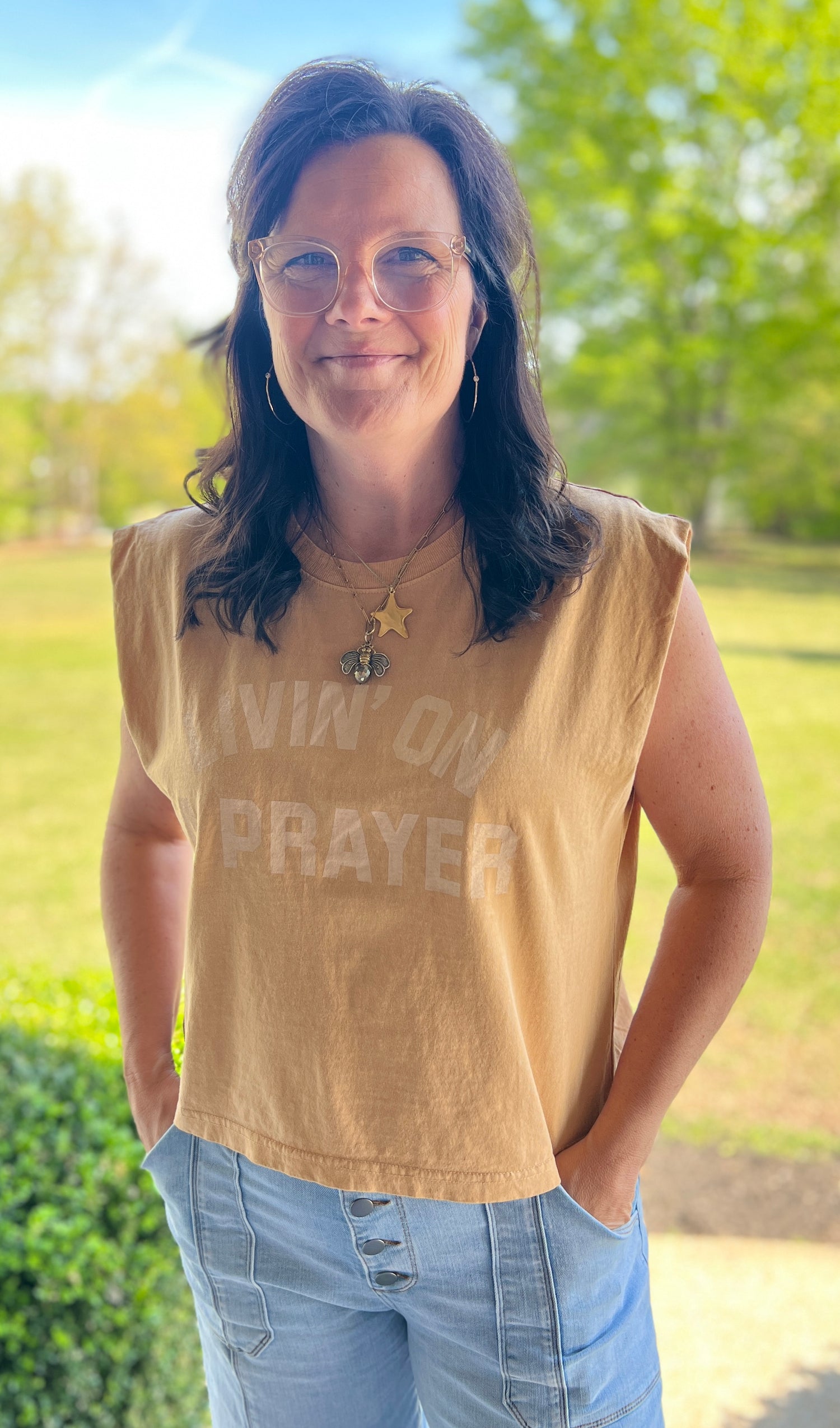 Livin on a Prayer Tee