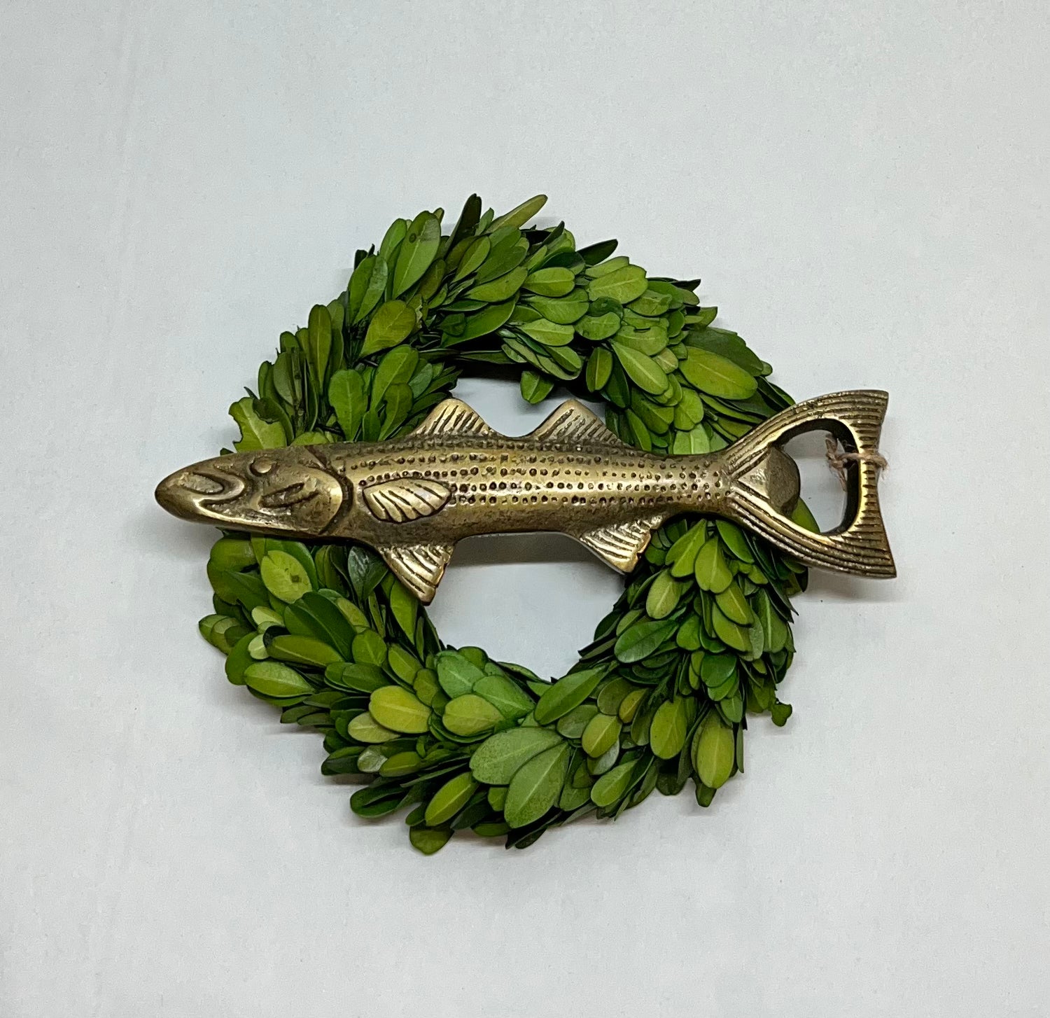 Bottle Opener Fish Gold Aluminum