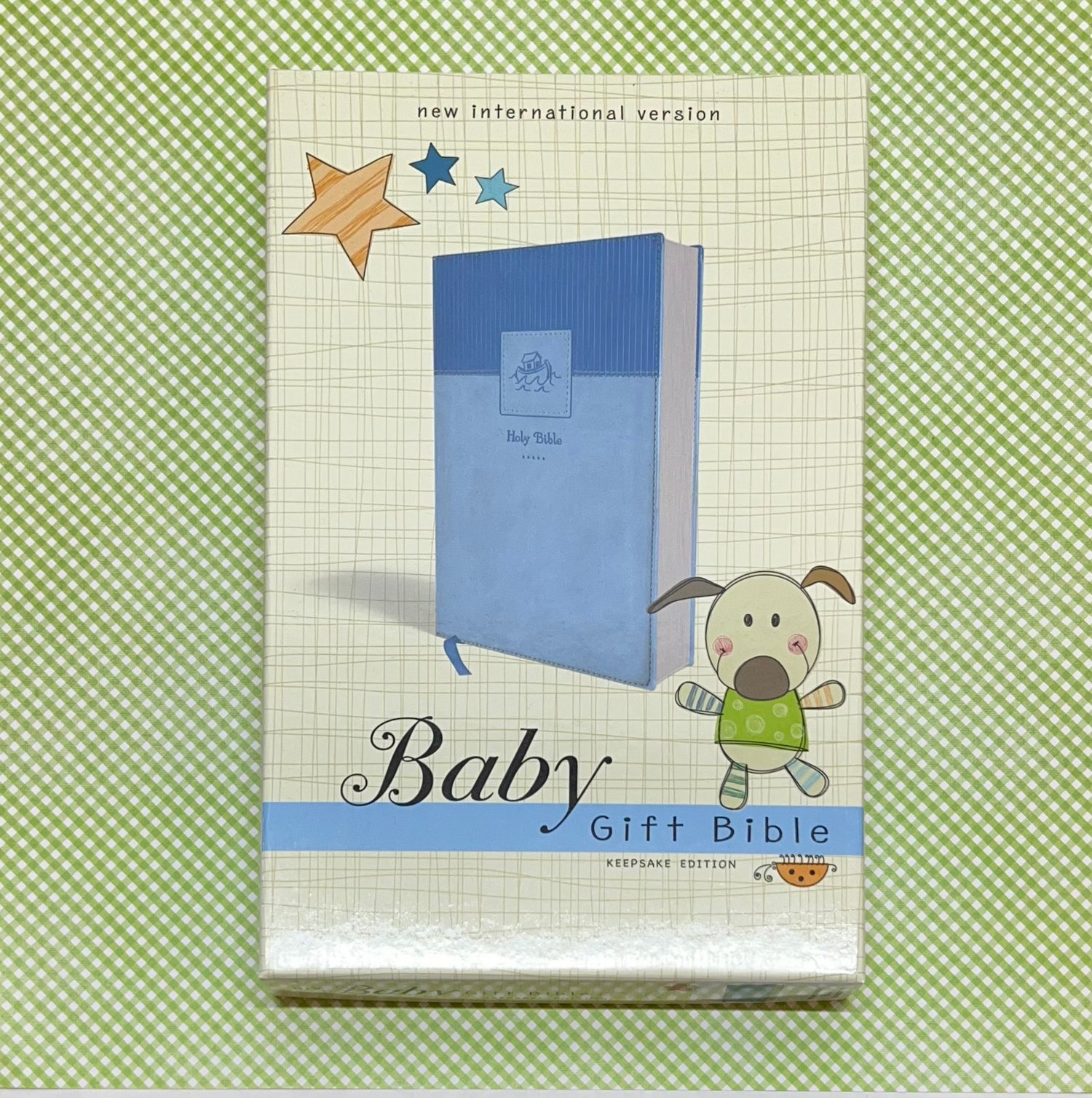 Baby Gift Bible NIV Blue