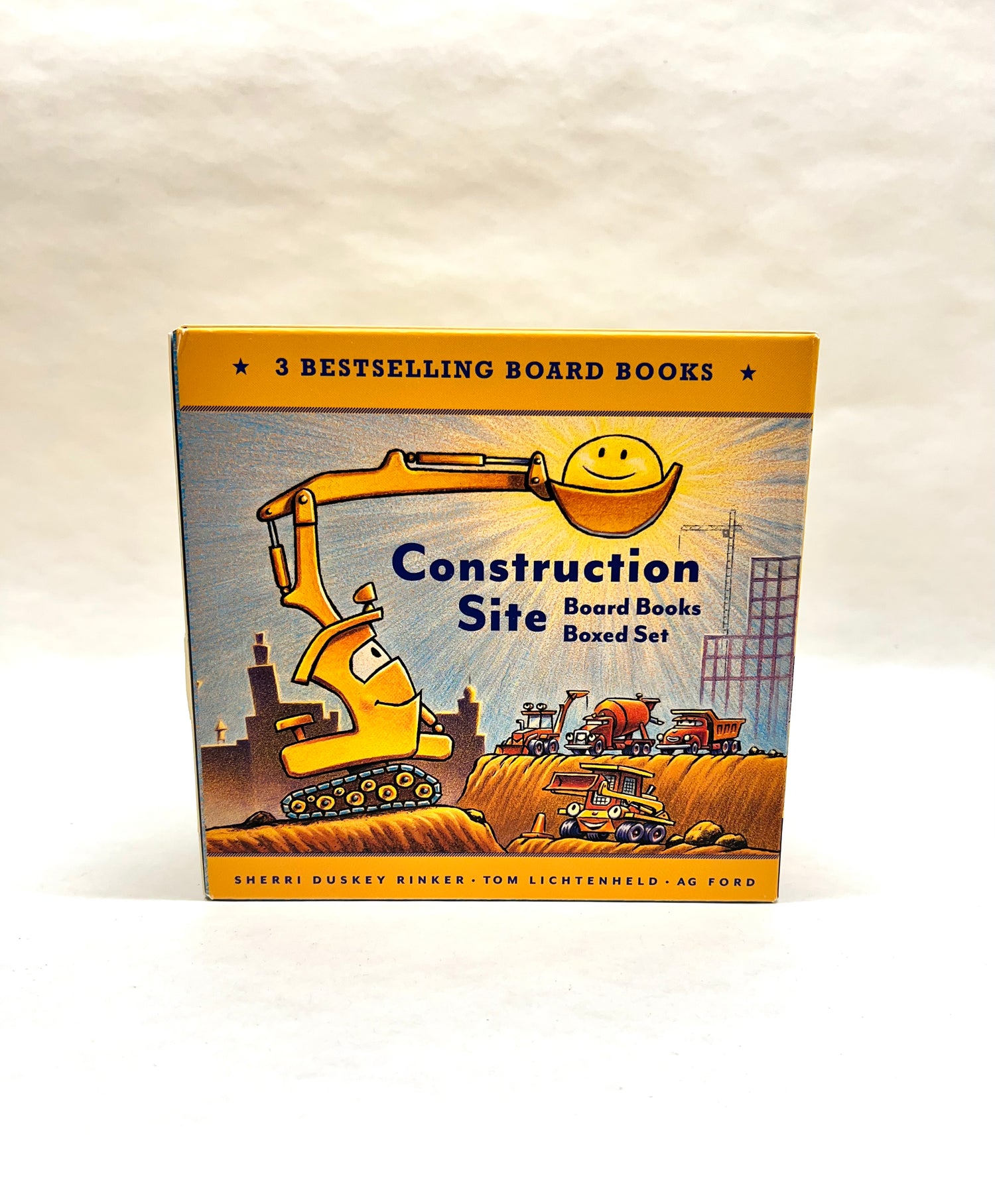 Construction Site Board Books Set