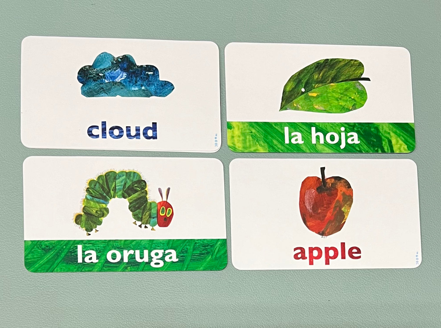 Spanish-English Flash Cards