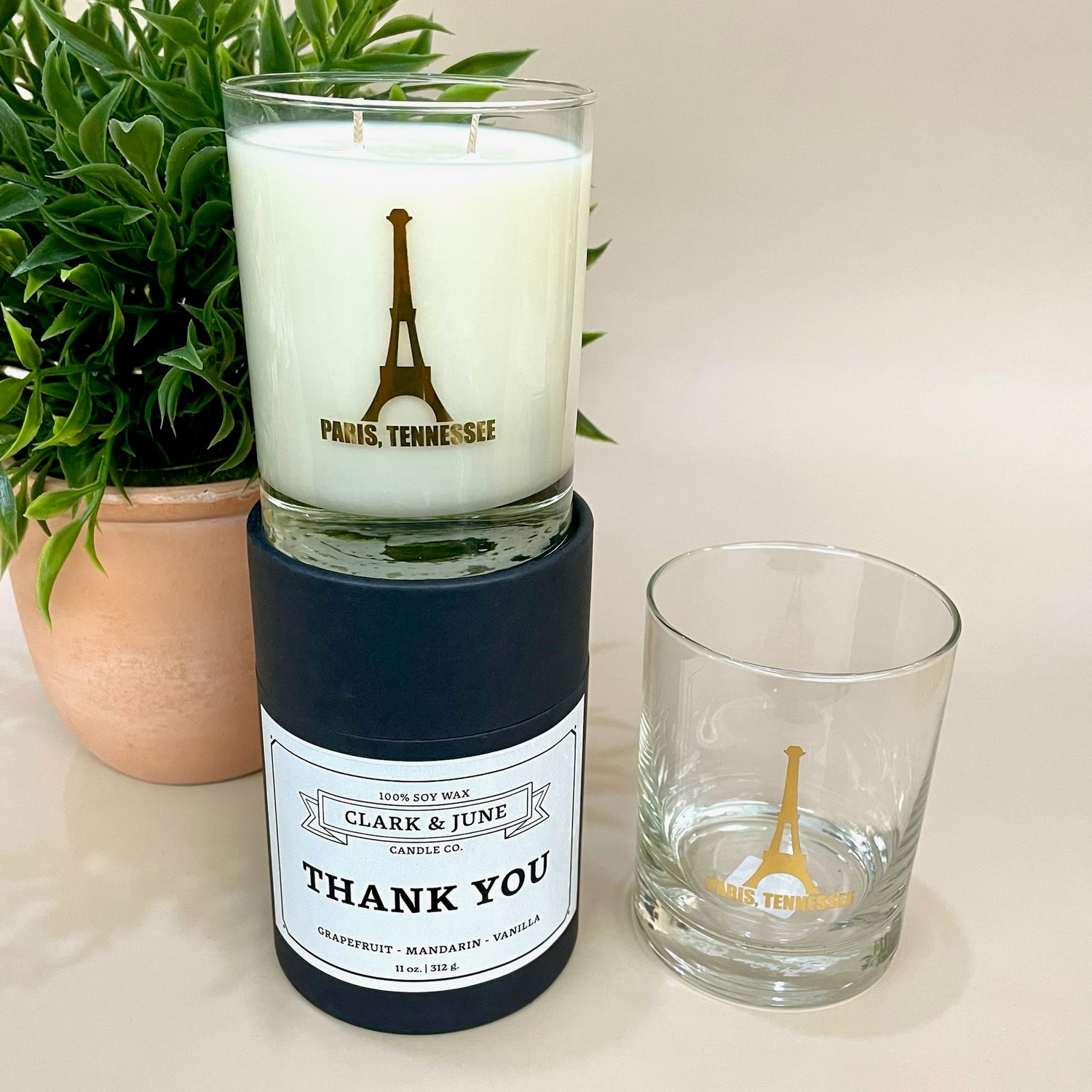 Thank You Candle