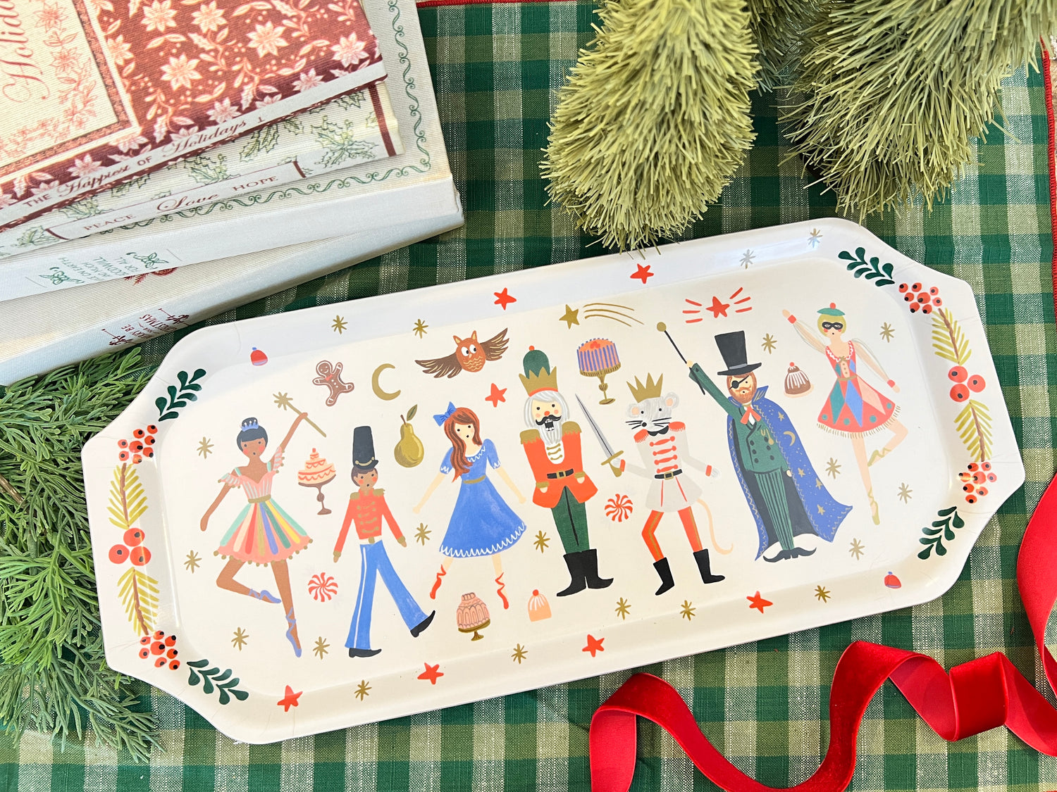 Nutcracker Vintage Serving Tray