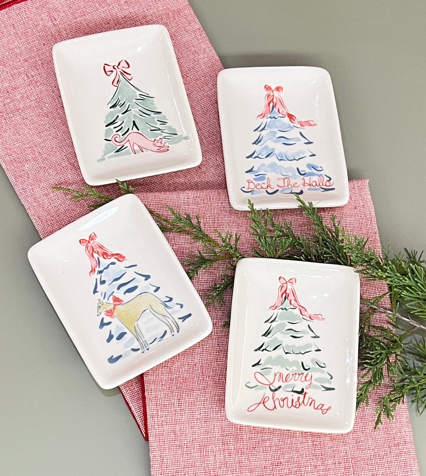 Rectangle Holiday Petite Dish