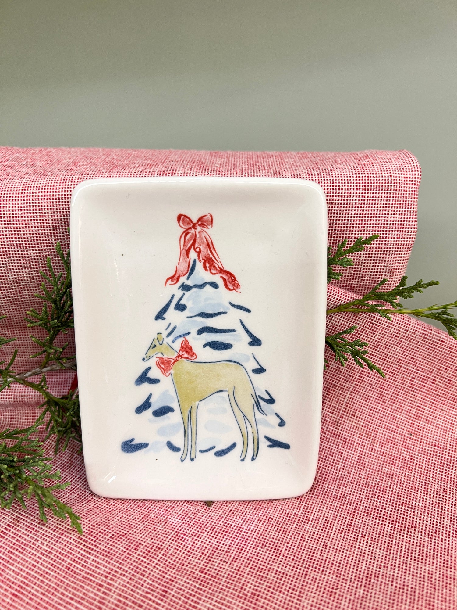 Rectangle Holiday Petite Dish