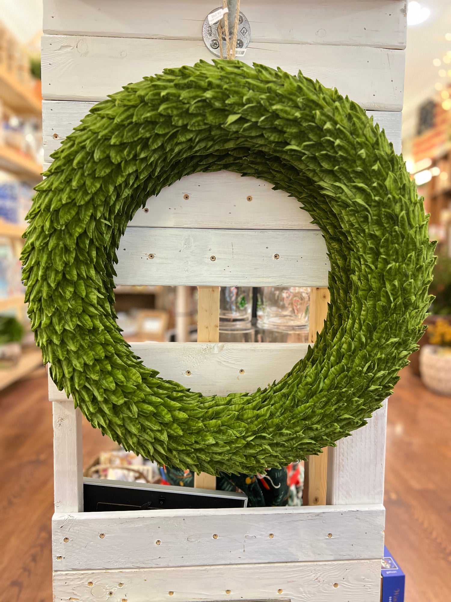 Paper Leaf Wreath