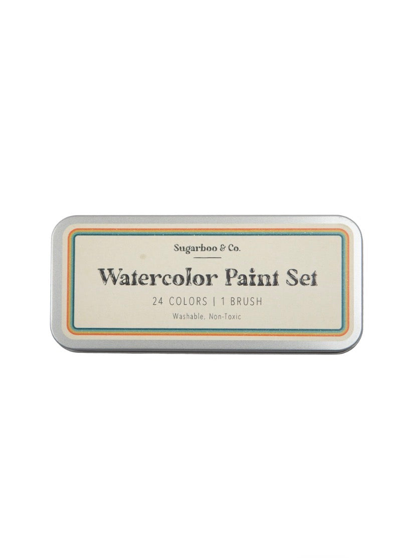 Watercolor Tin Paint Set