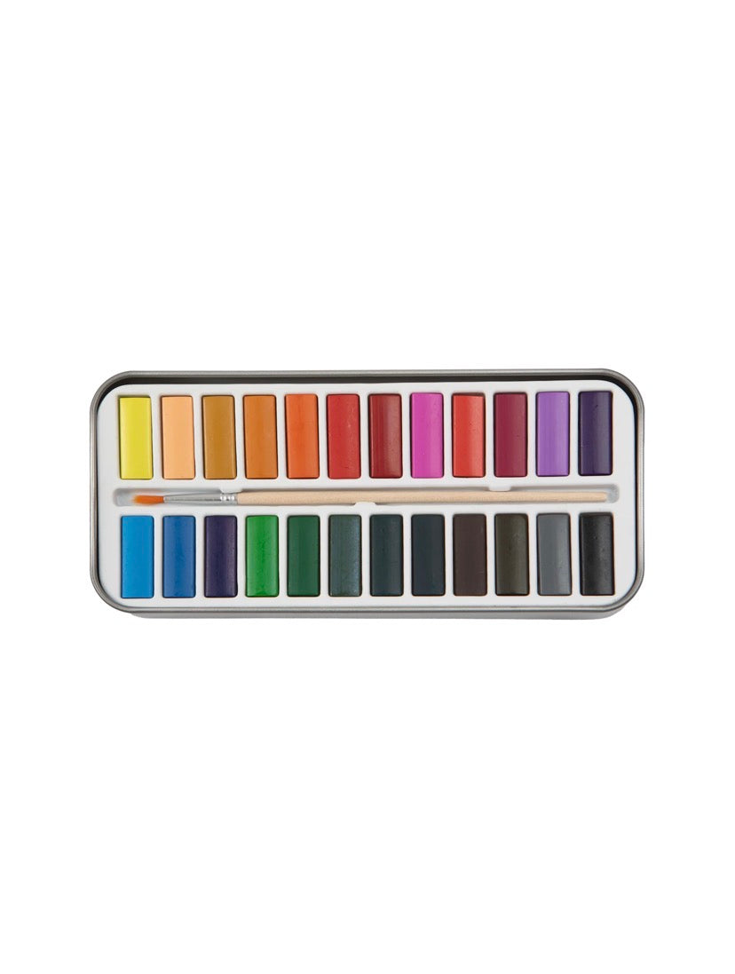 Watercolor Tin Paint Set