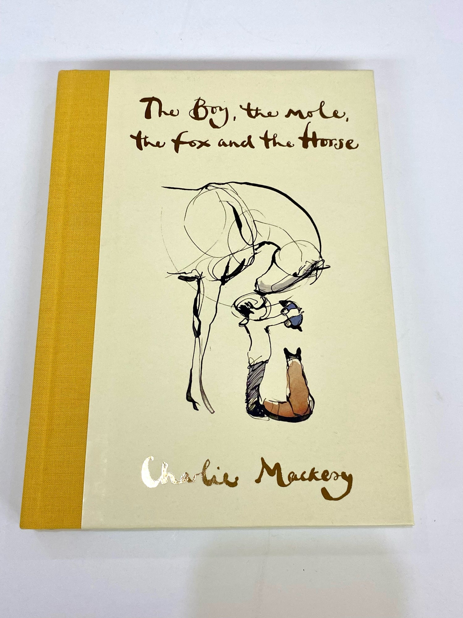 The Boy, The Mole, The Fox And The Horse Gold Cover