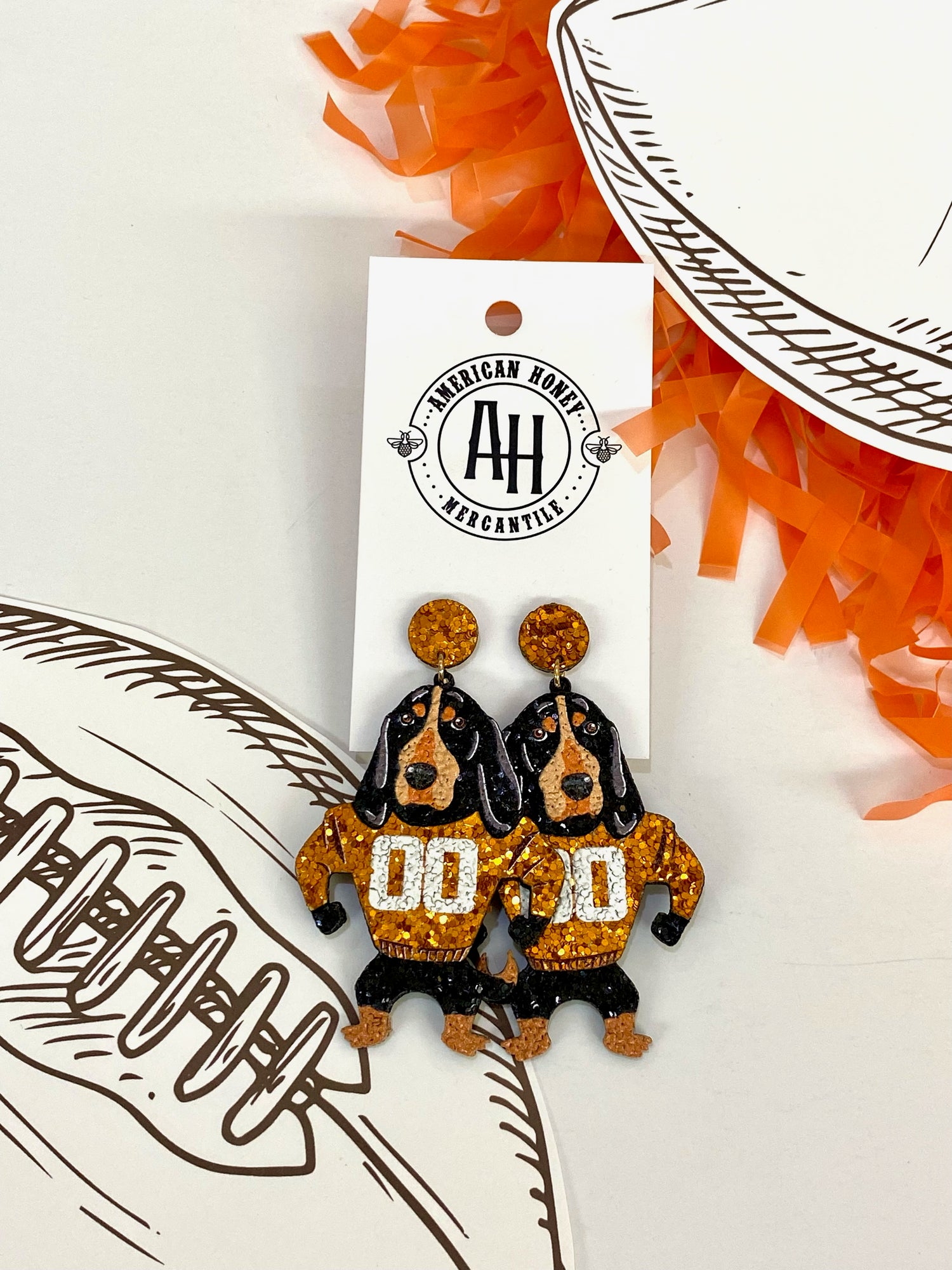 Smokey Game Day Uniform Earring