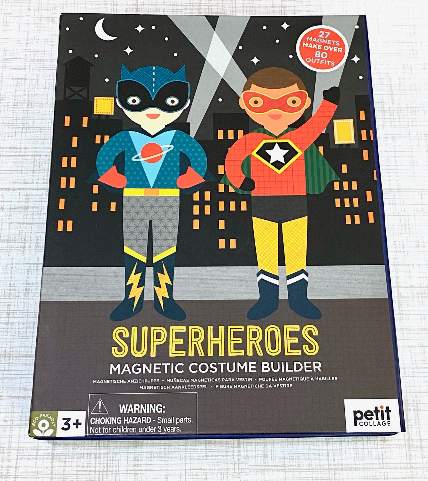 Superheroes Magnetic Costume Builder