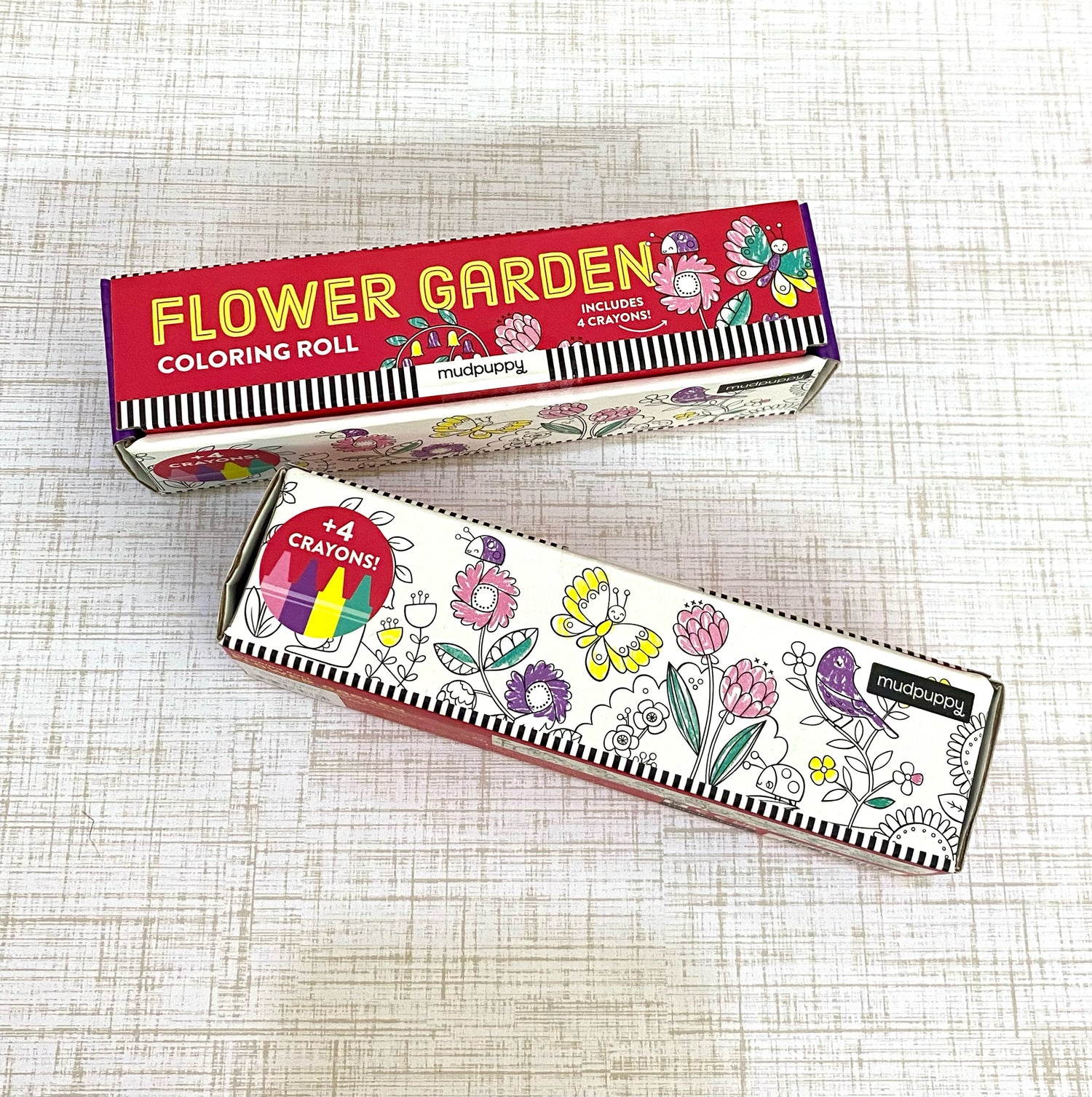 Flower Garden Coloring Roll