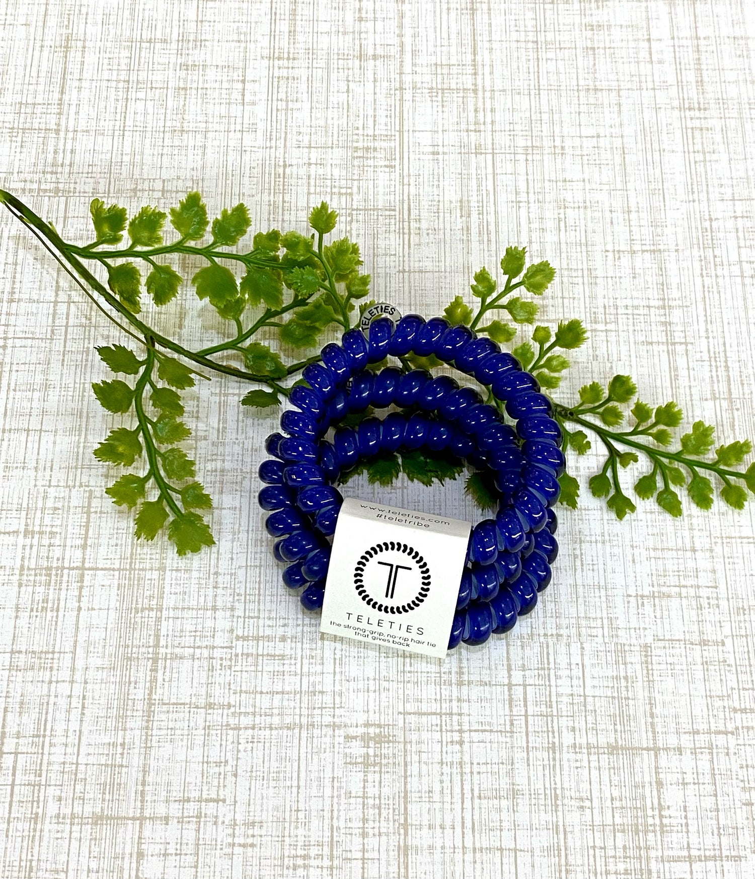 Nantucket Navy Large Hair Ties Teleties