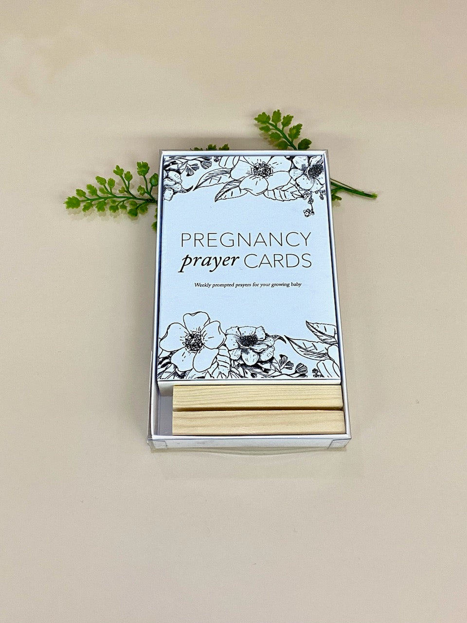 Pregnancy Prayer Cards White