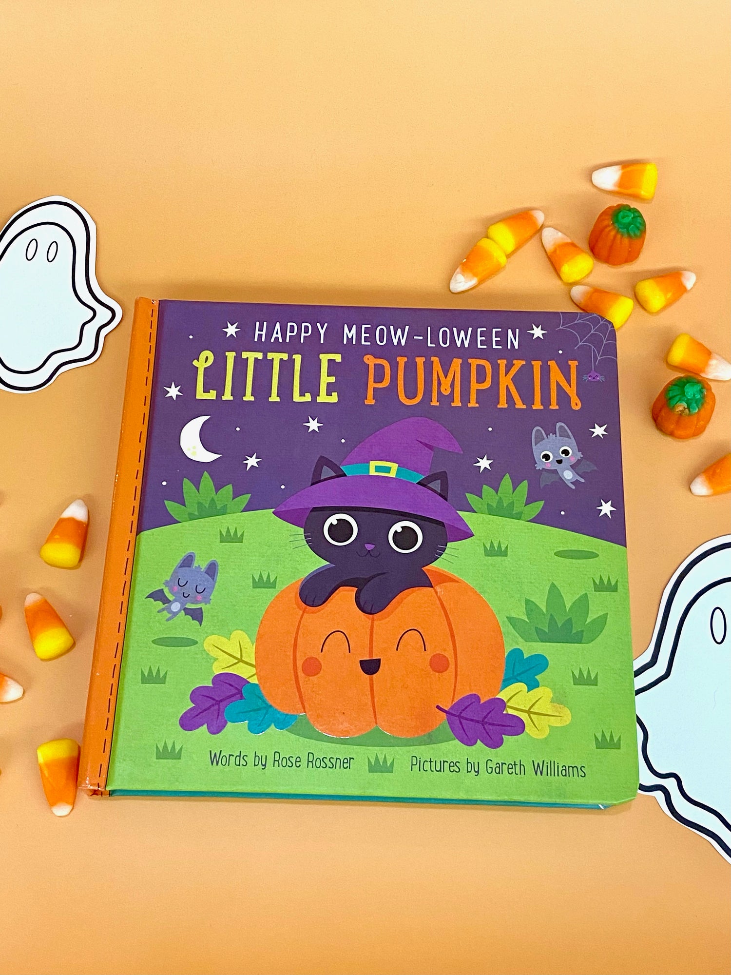 Happy Meow-loween Little Pumpkin Book