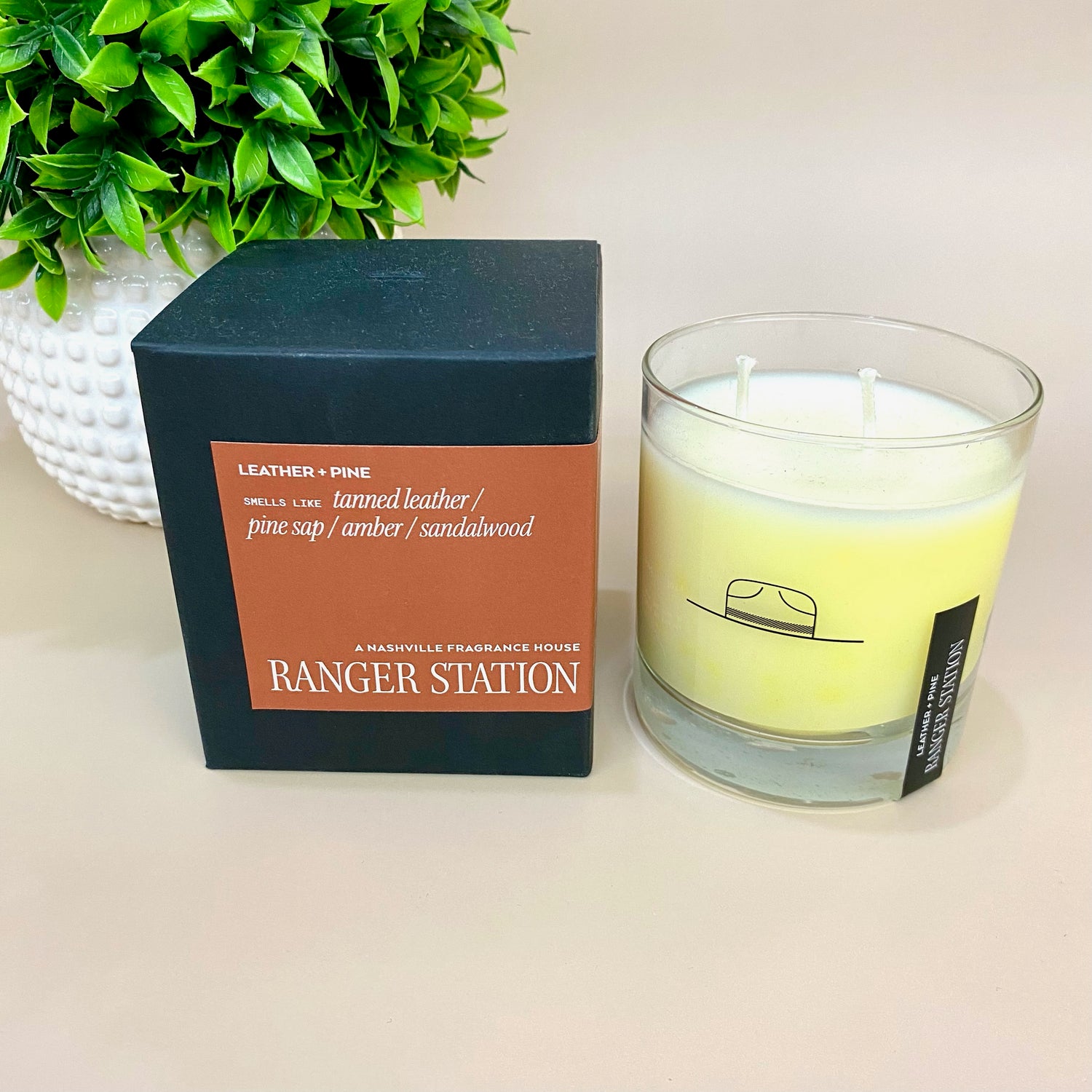 Leather+Pine Candle 11oz Ranger Station