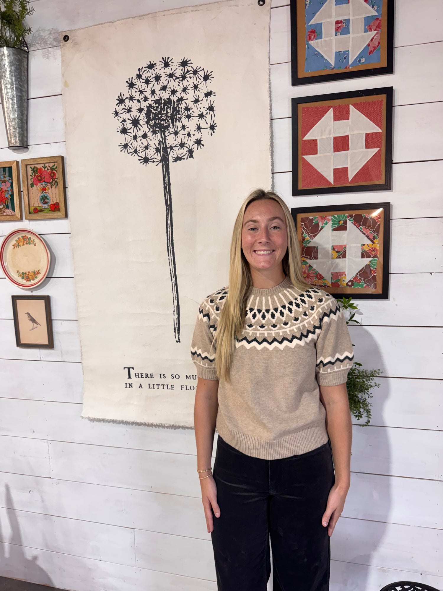 Nordic Sweater Top