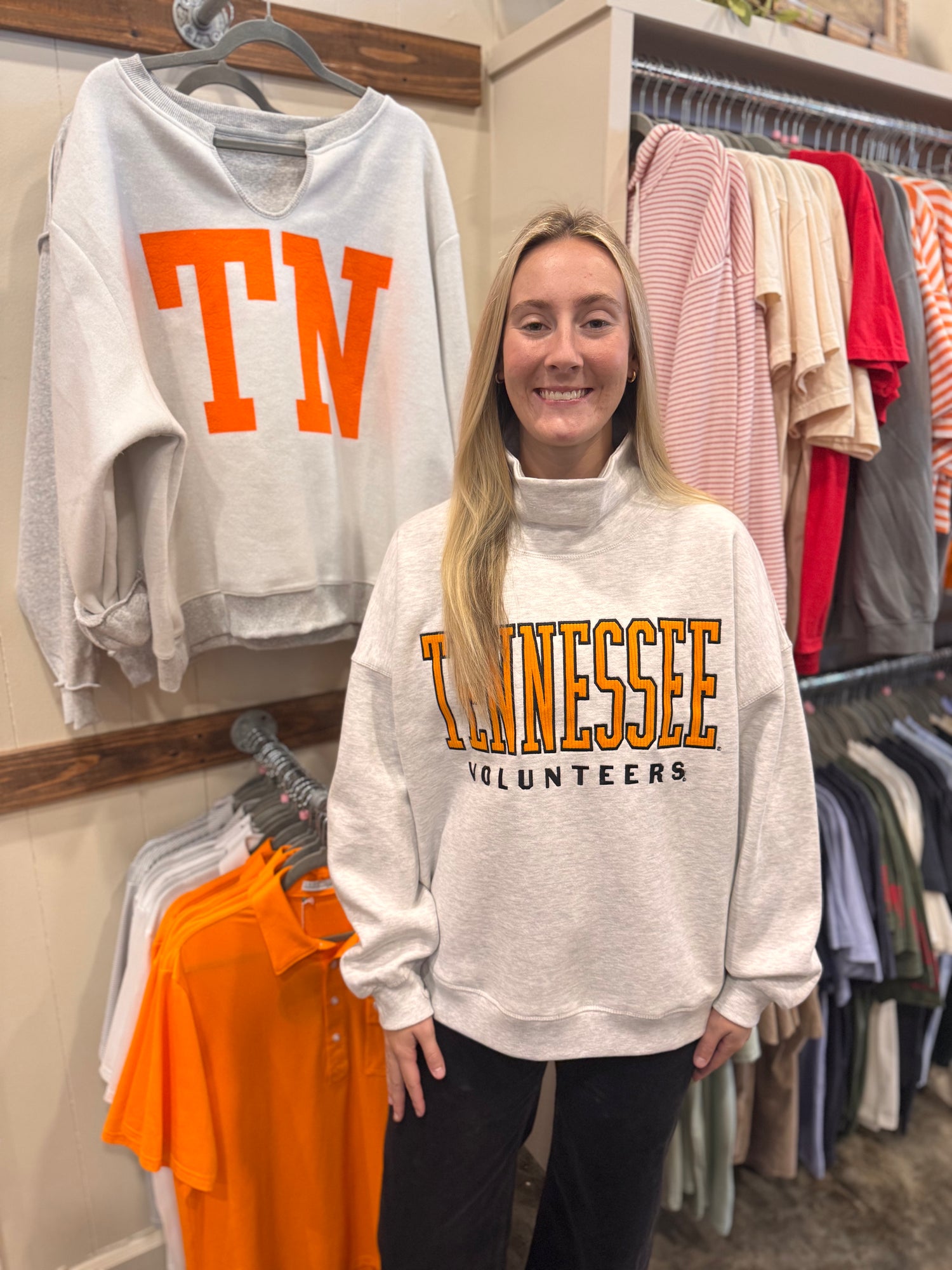 Tennessee Southlawn Mock Neck