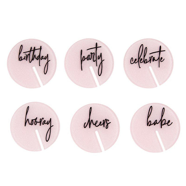 Acrylic Drink Markers