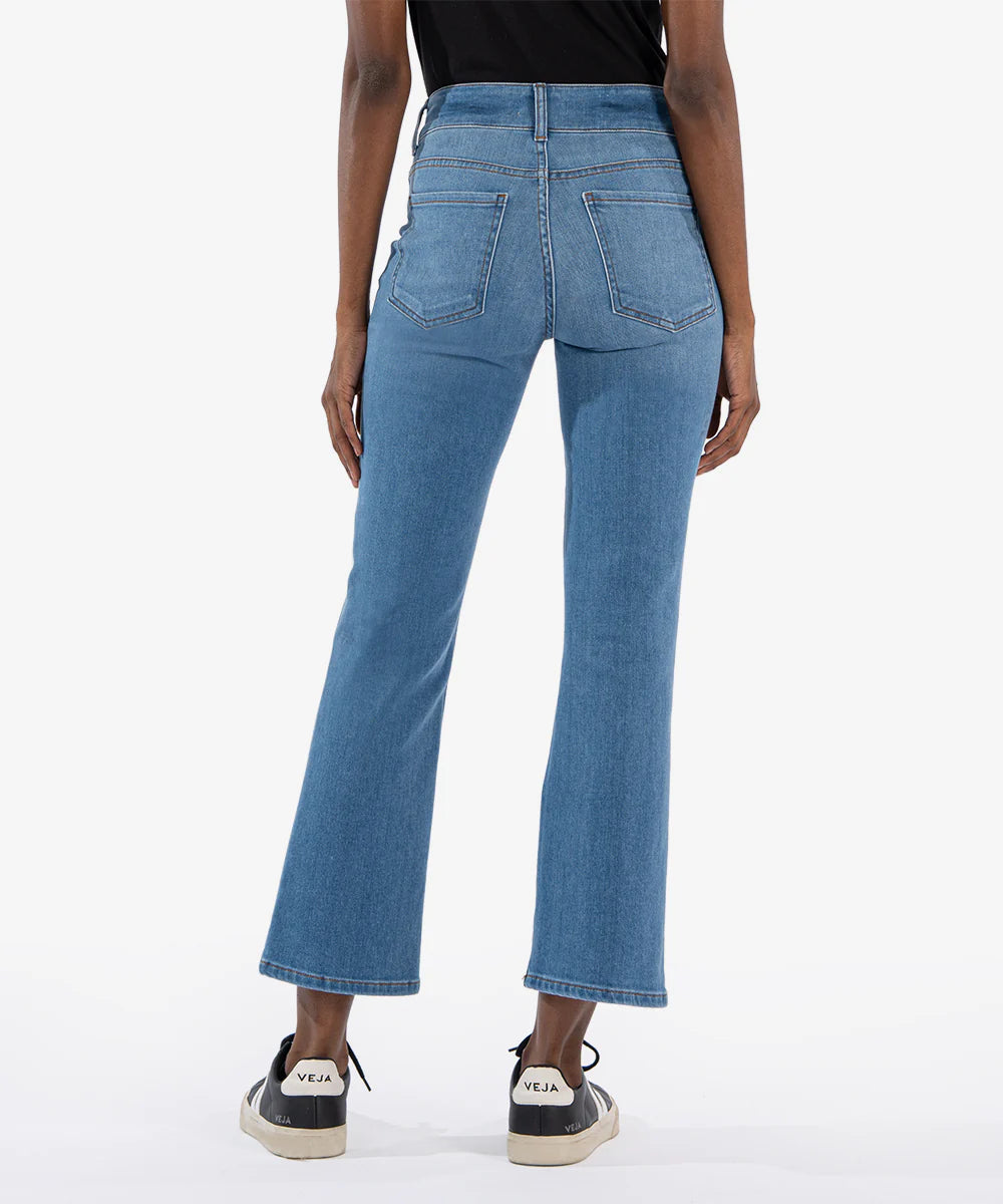 KUT Kelsey Ankle Flare in Quality Wash