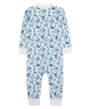 Blue Garden 4pc PJ Set