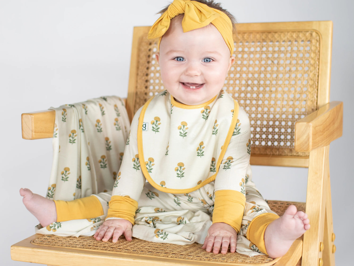 Marigold Bib Set